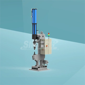 Left and right front longitudinal beam nut cantilever automatic riveting equipment