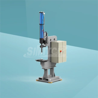 New energy vehicle longitudinal beam automatic riveting workstation