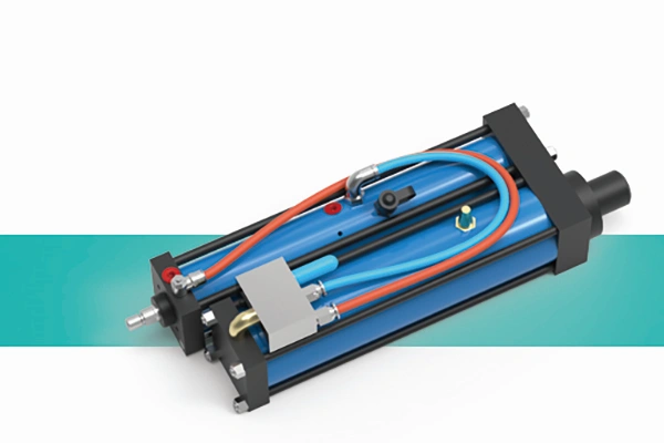 How to adjust the working pressure of the gas-liquid booster cylinder?